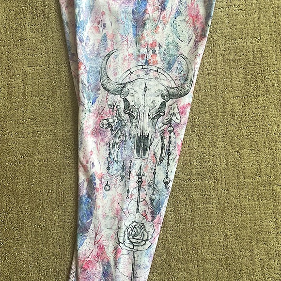 3/4 length workout leggings - Picture 2 of 2